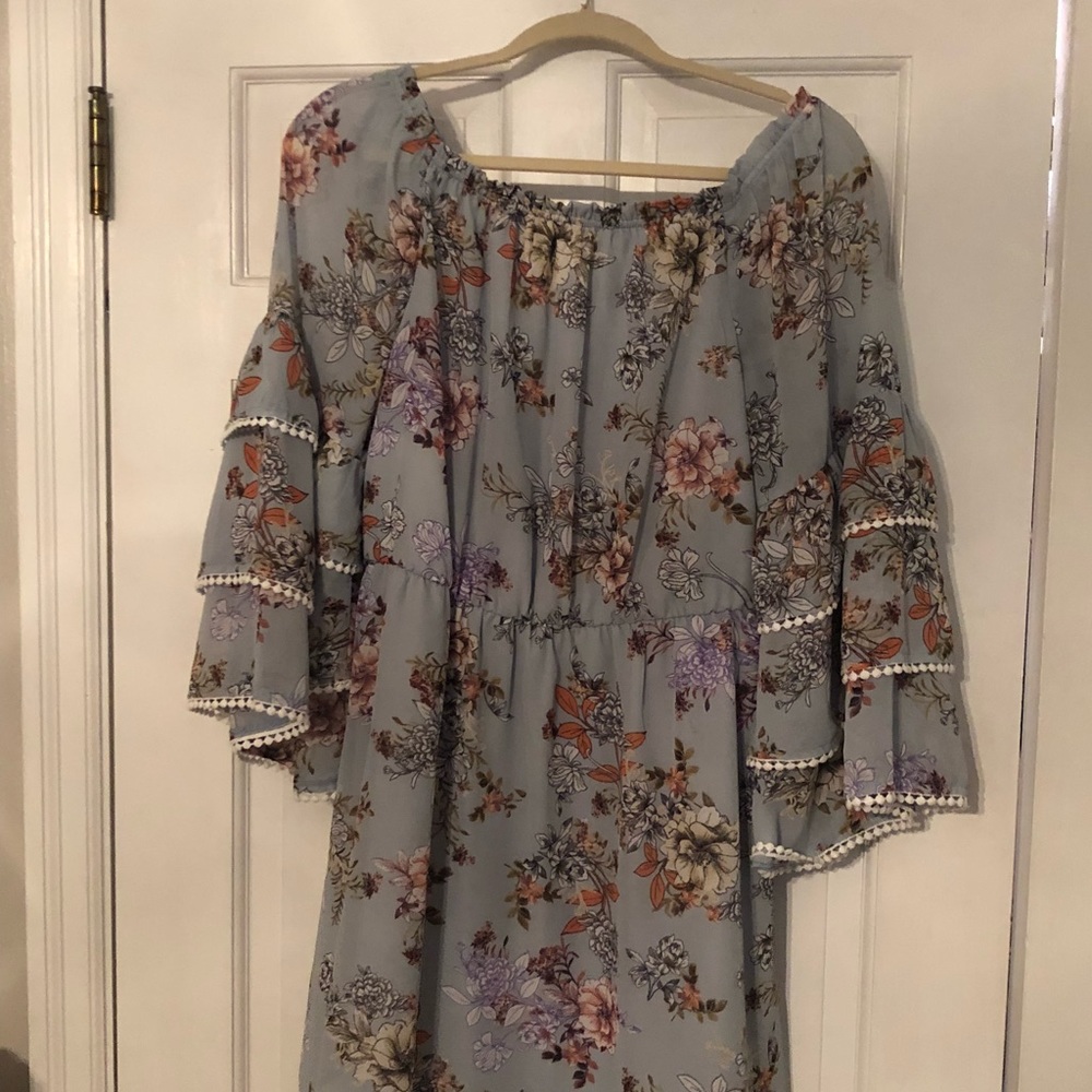 Off the shoulder sun dress